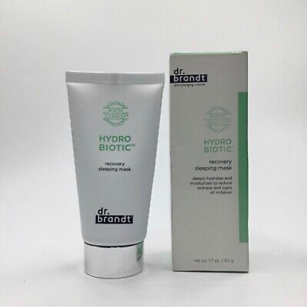 NIB Dr. Brandt Hydro Biotic Recovery Sleeping Mask 1.7 oz SEALED UNDER LID